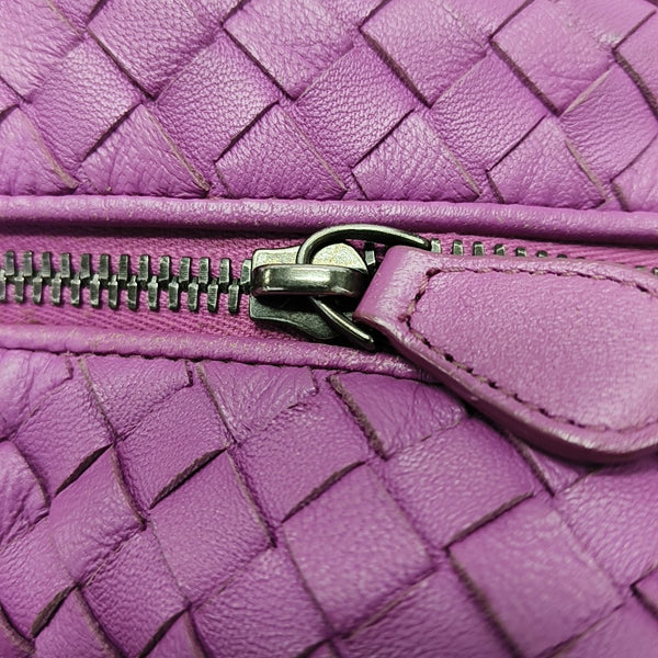 Calfskin Shoulder Bag Purple