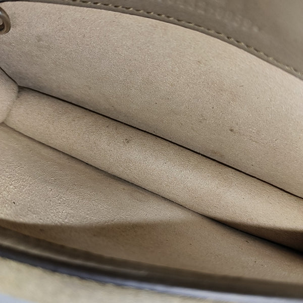 Dionysus Super Mini Monogram Coated Canvas Beige