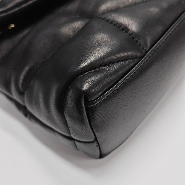 PUFFER Quilted Lambskin Black
