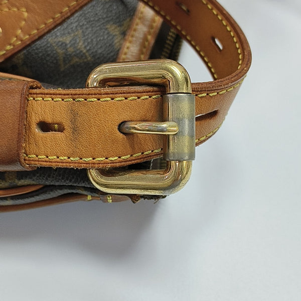 TULUM GM Monogram Coated Canvas Brown