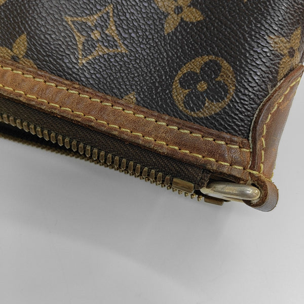 PALERMO PM Monogram Coated Canvas Brown