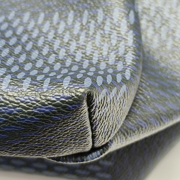 APOLLO Damier Coated Canvas Blue