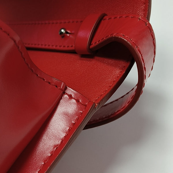 Calfskin Crossbody Bag Red