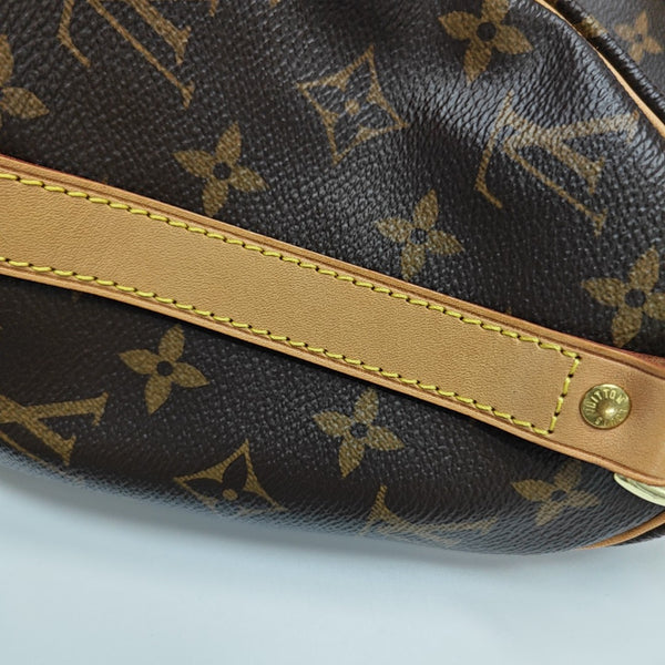 SPEEDY 25 Monogram Coated Canvas Brown