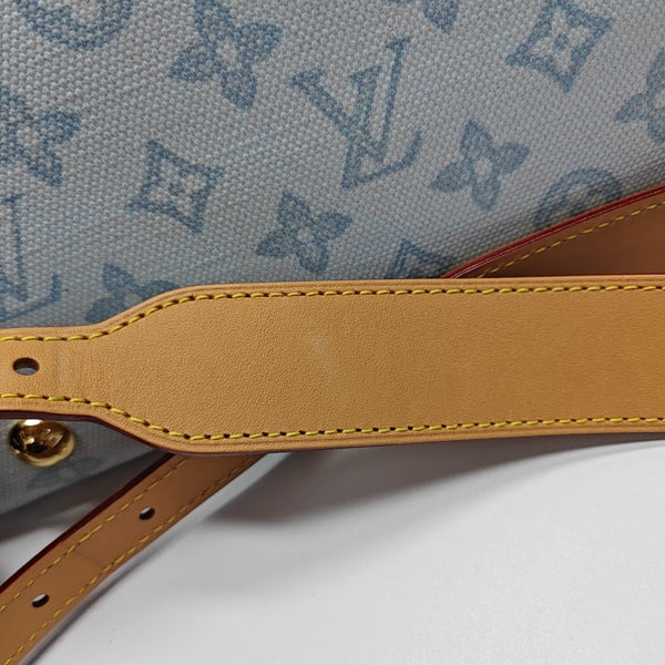 CARRYALL PM Monogram Coated Canvas Blue