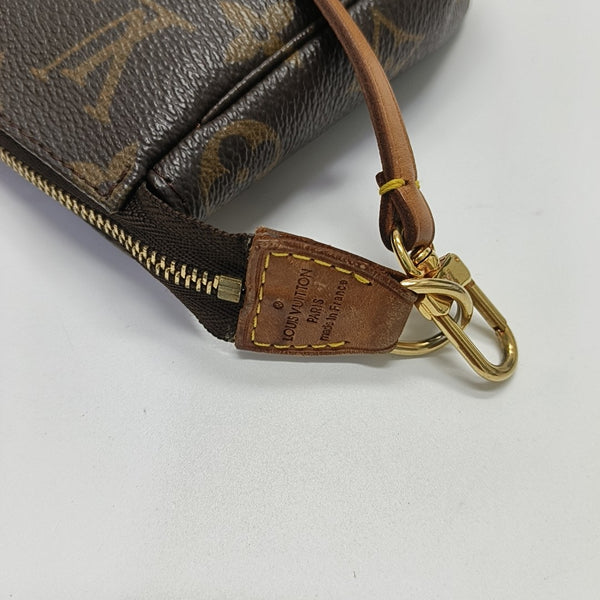 ACCESSOIRES Monogram Coated Canvas Brown