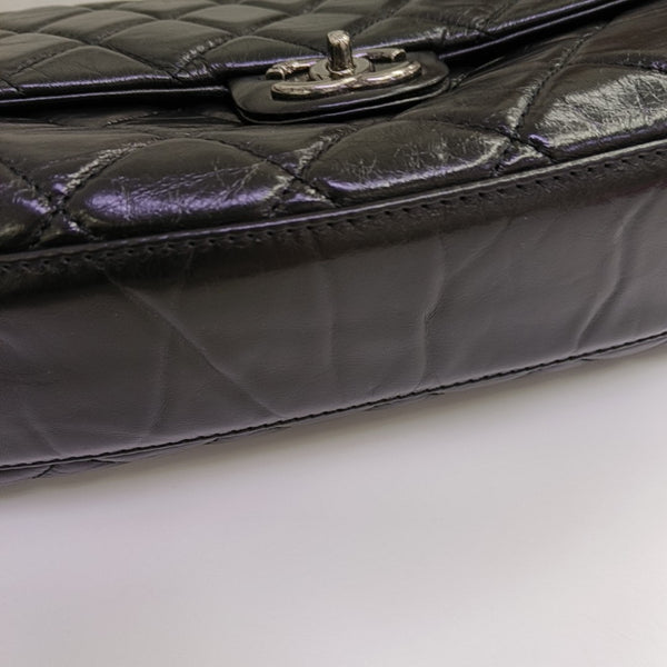 CLASSIC FLAP Small Quilted Calfskin Black