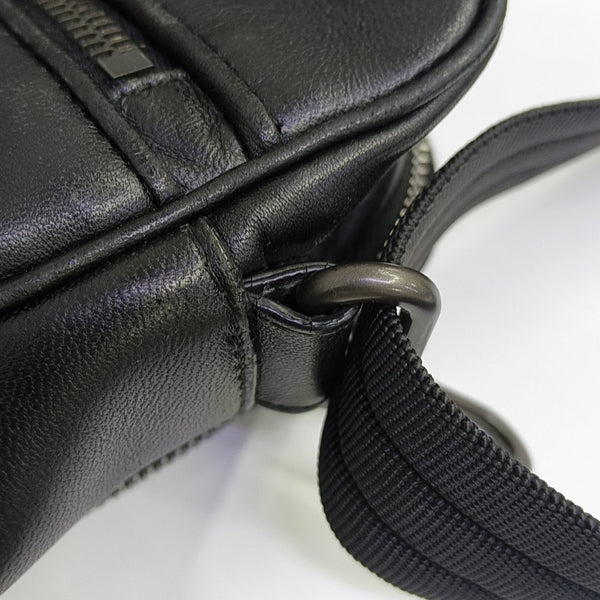 Calfskin Shoulder Bag Black