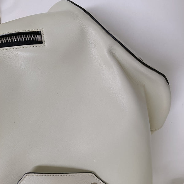 BIKER Calfskin White