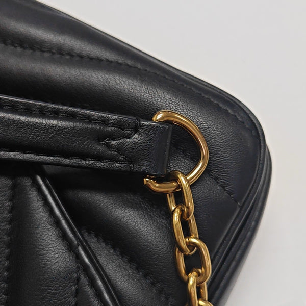 NEW WAVE PM Quilted Calfskin Black