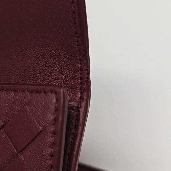 Calfskin Wallet Red