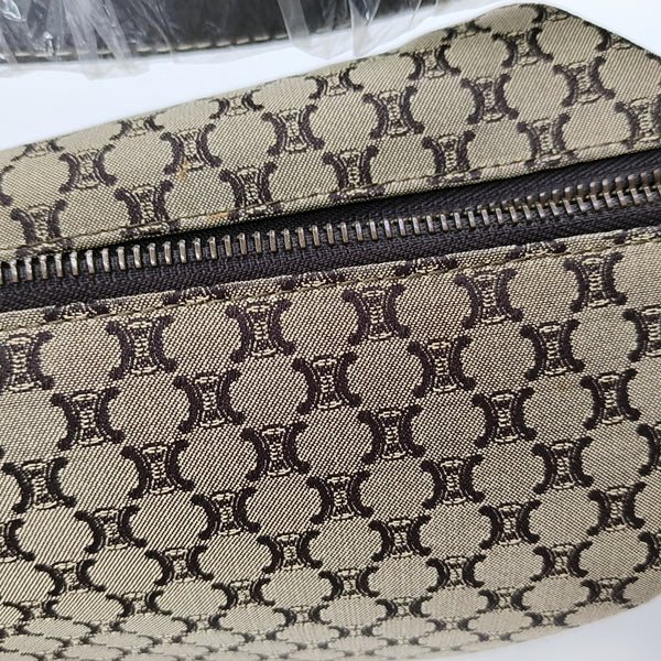Canvas Top Handle Bag Brown