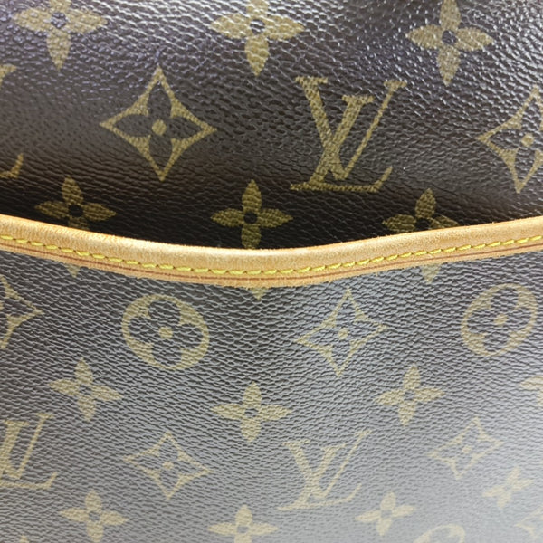 DEAUVILLE Monogram Coated Canvas Brown