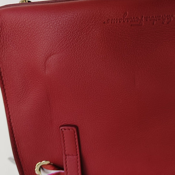 Calfskin Tote Bag Red
