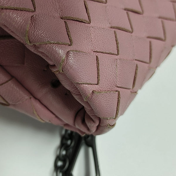 Lambskin Crossbody Bag Pink