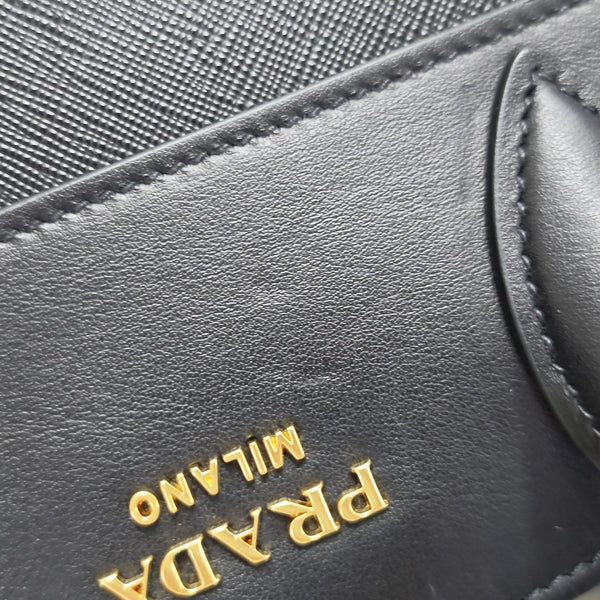 Esplanade Saffiano Calfskin Black