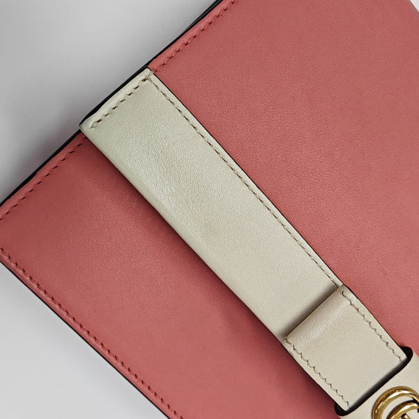 Calfskin Shoulder Bag Pink