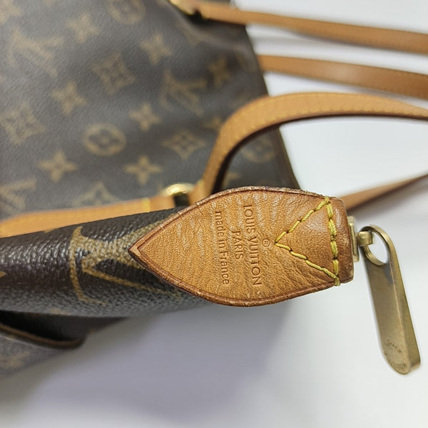 TOTALLY MM Monogram Coated Canvas Brown