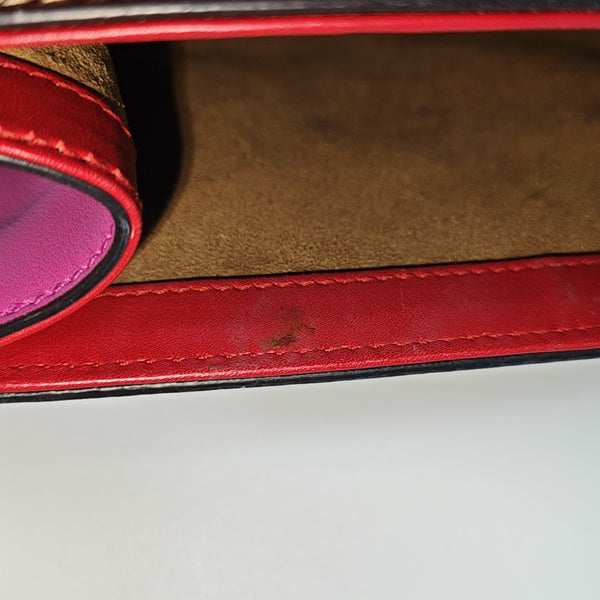 Padlock Small Monogram Coated Canvas Multicolor