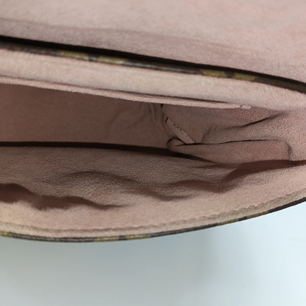LOCKY BB Monogram Coated Canvas Pink