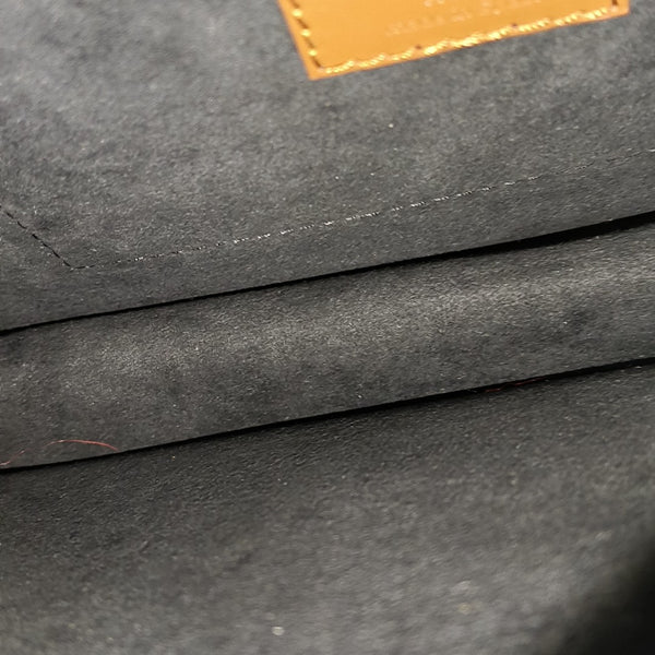 DAUPHINE MM Monogram Coated Canvas Brown