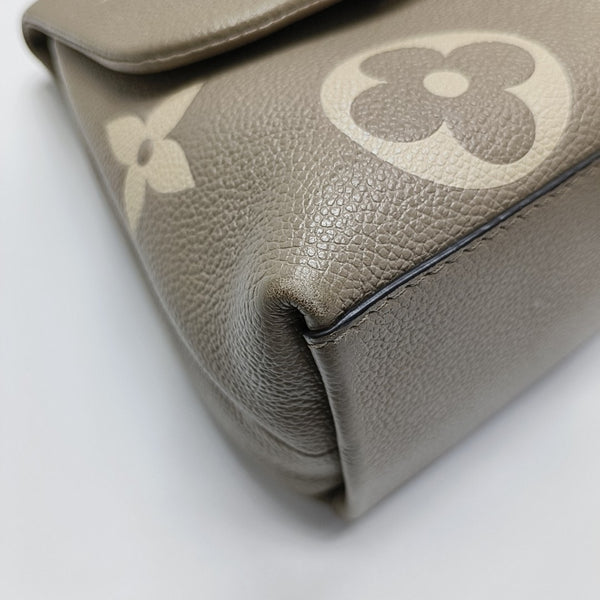 MADELEINE Monogram Calfskin Gray