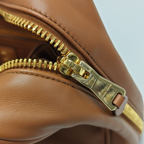 Beau Large Calfskin Brown