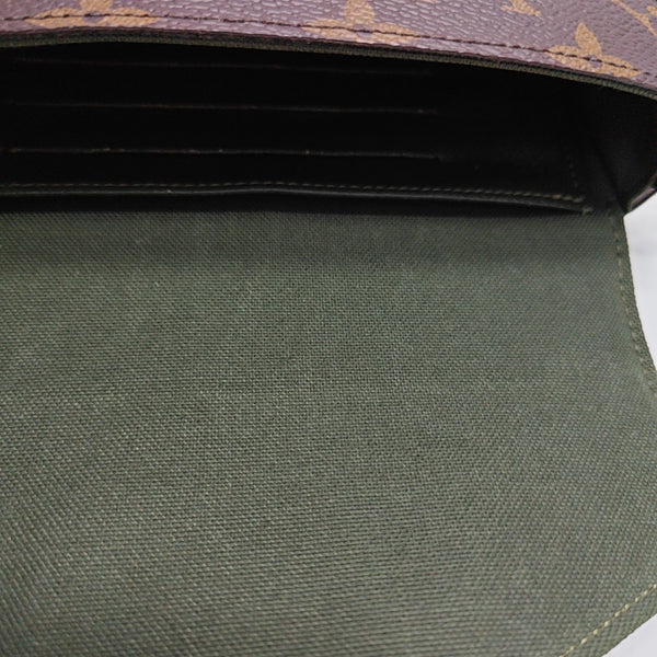 FÉLICIE Monogram Coated Canvas Brown