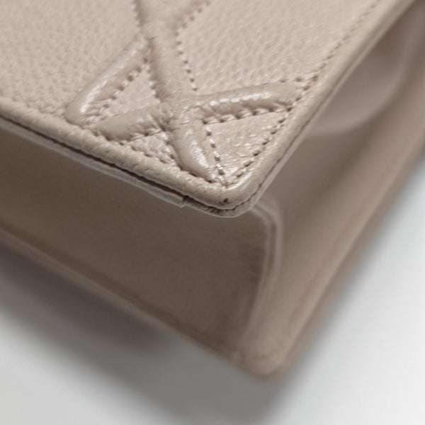Diorama Small Cannage Calfskin Pink
