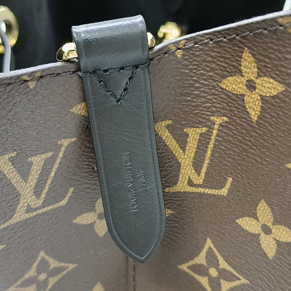 NÉONOÉ MM Monogram Coated Canvas Brown