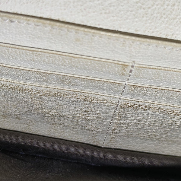 Queen Margaret Mini Monogram Coated Canvas Beige