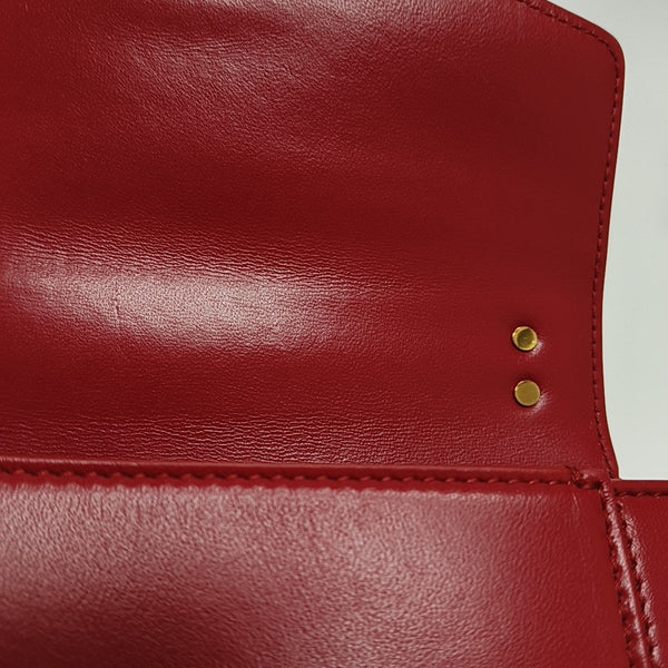 SERPENTI FOREVER Small Lambskin Red