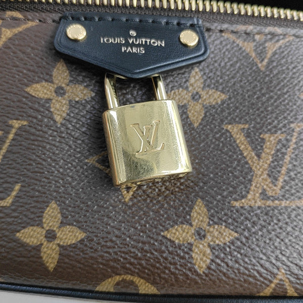 Vanity Chain Pouch Monogram Coated Canvas Brown