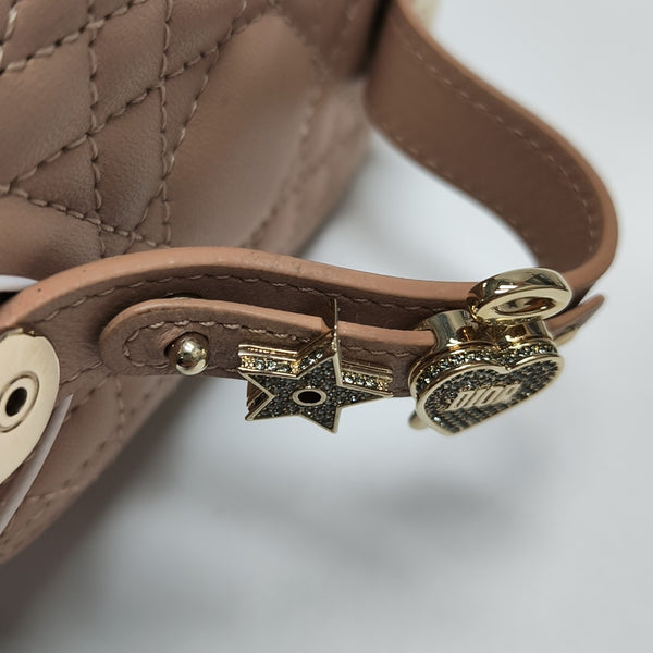 Lady Dior Super Mini Cannage Calfskin Pink