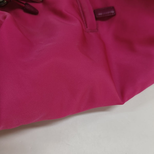 Nylon Backpack Red