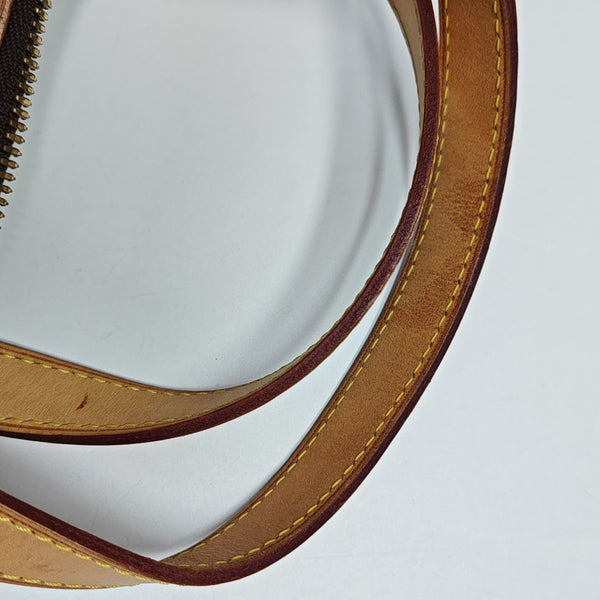 PALERMO PM Monogram Coated Canvas Brown