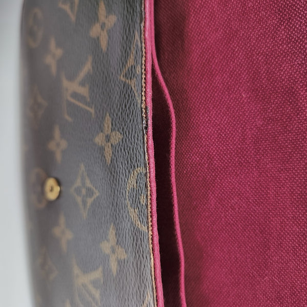 FÉLICIE Monogram Coated Canvas Brown