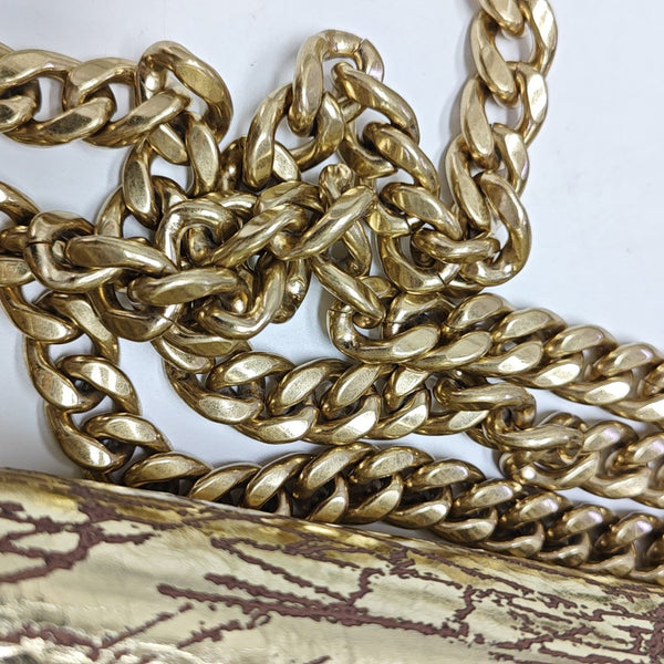 Miu Confidential Calfskin Gold