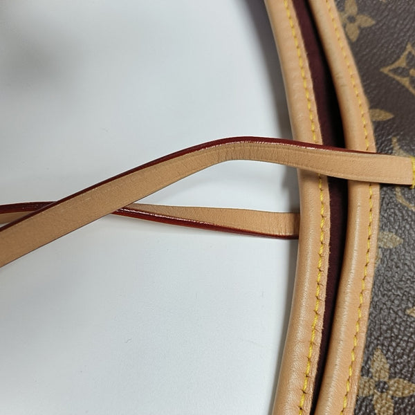 CARRYALL MM Monogram Coated Canvas Brown