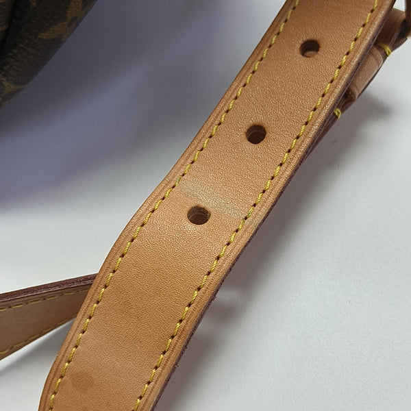 BUMBAG Monogram Coated Canvas Brown
