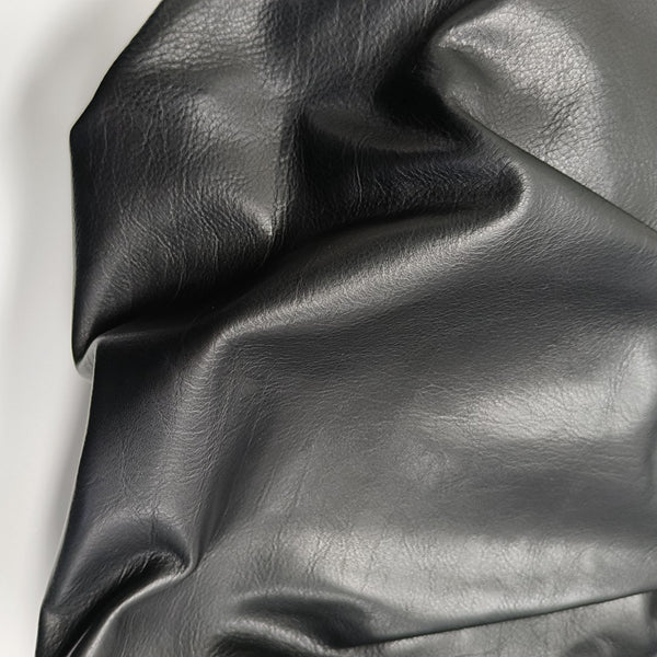 Calfskin Top Handle Bag Black