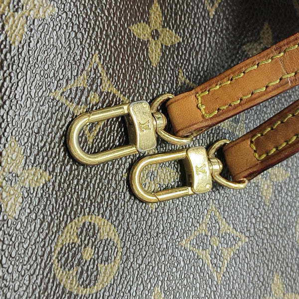 EVA Monogram Coated Canvas Brown