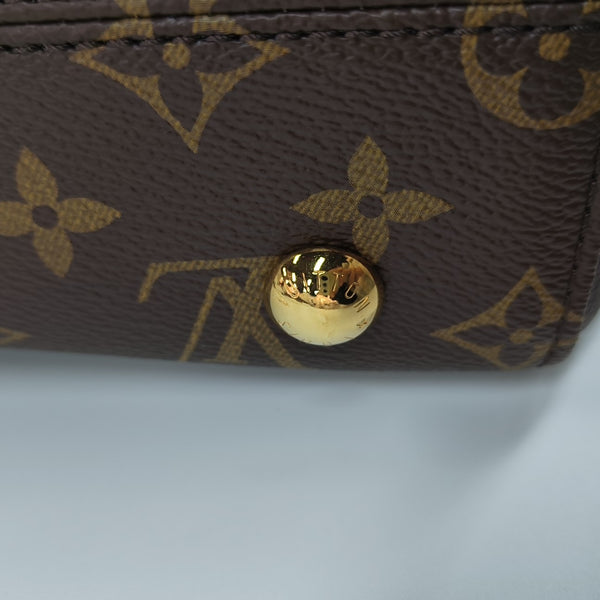 VÉNUS Monogram Coated Canvas Brown