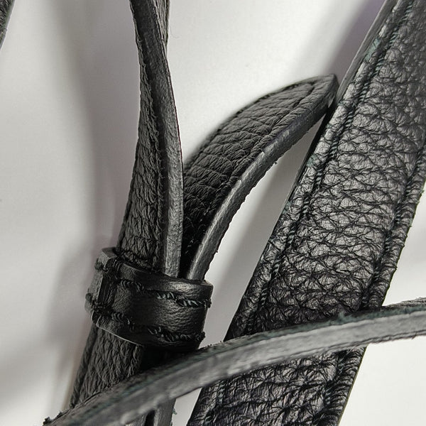 Calfskin Crossbody Bag Black