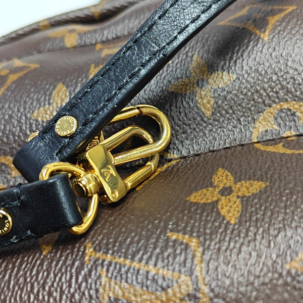 PALM SPRINGS Mini Monogram Coated Canvas Brown
