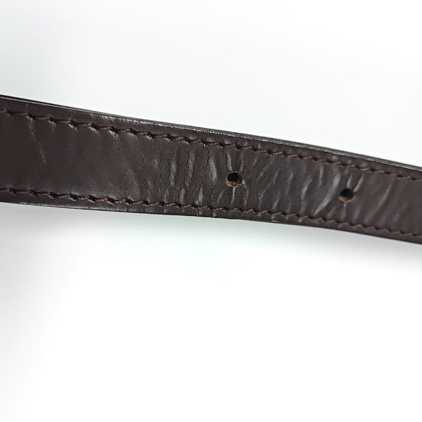 BLOOMSBURY PM Damier Ebene Coated Canvas Brown
