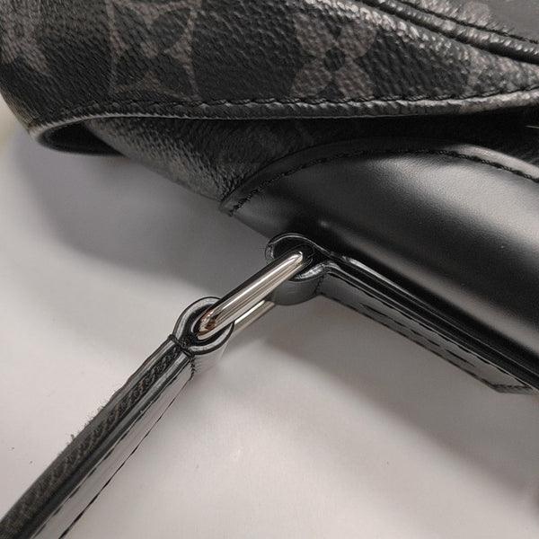 VOYAGER PM Monogram Coated Canvas Black