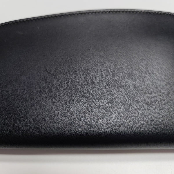 SHIELD Large Lambskin Black Wallet