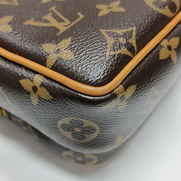 NIL Monogram Coated Canvas Brown