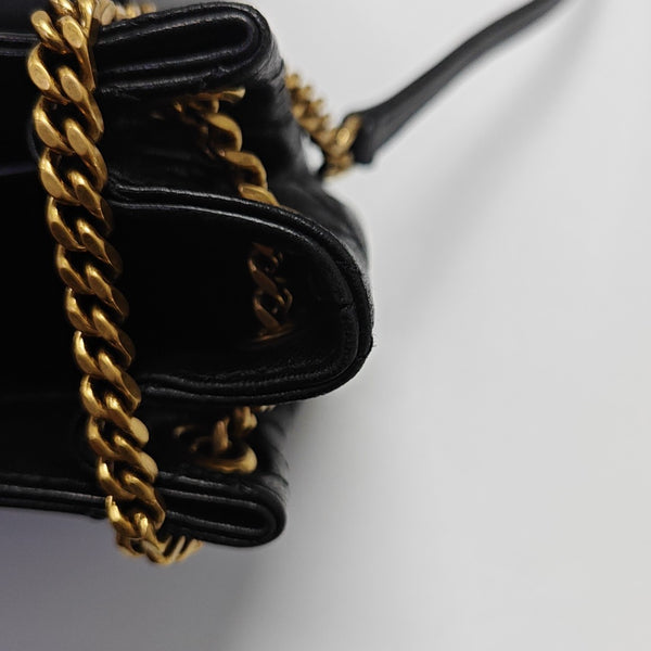 NOLITA Mini Quilted Lambskin Black